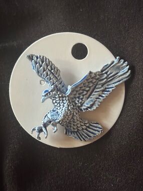 vintage eagle brooch